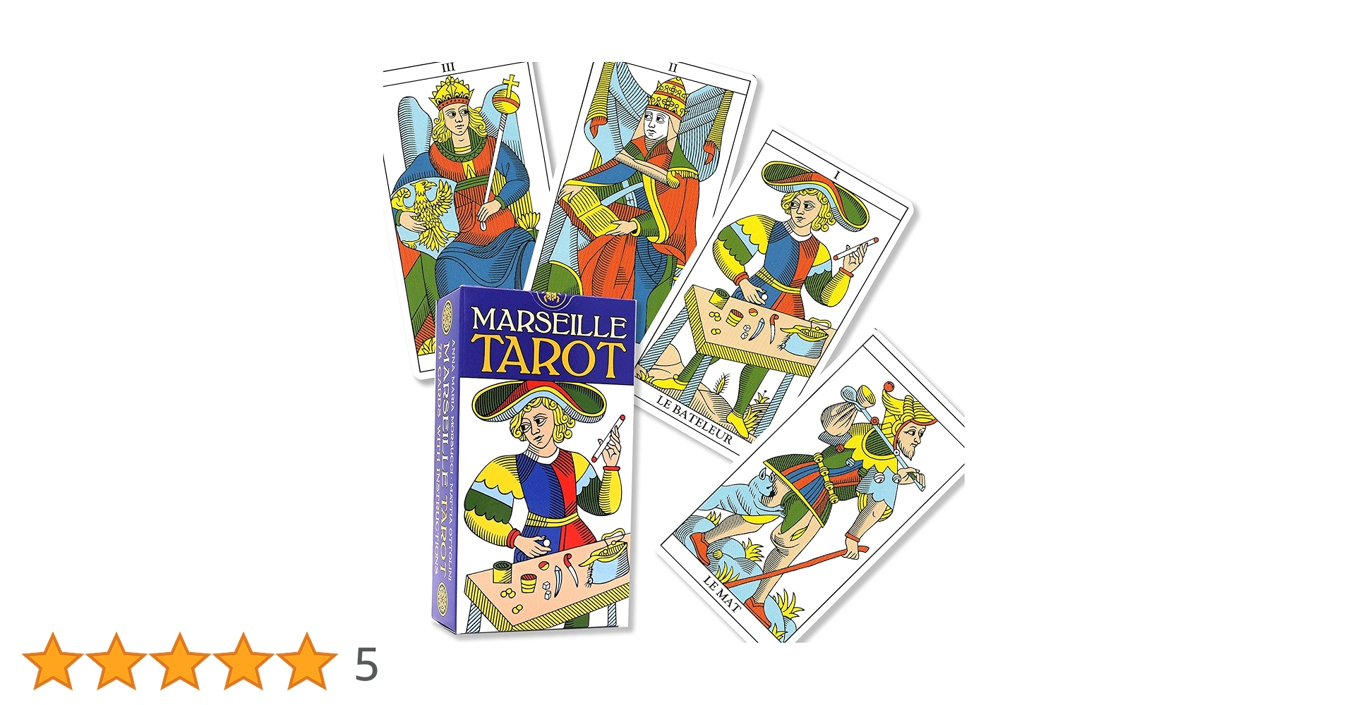 Amazon.co.jp: マルセイユ タロット Marseille Tarot タロット